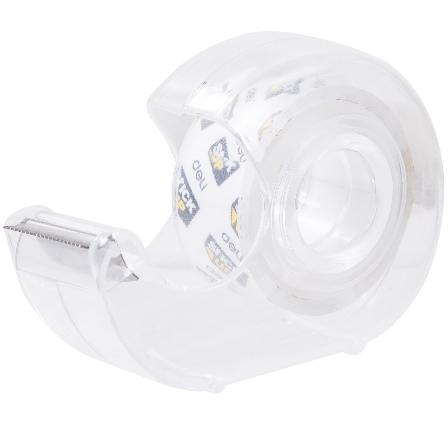 ديلي بكرة شريط لاصق - شفاف - 8 يارد - عرض 18 مم - مع قاعدة مكتبية للتحكم والقطع - شفاف . EA30211