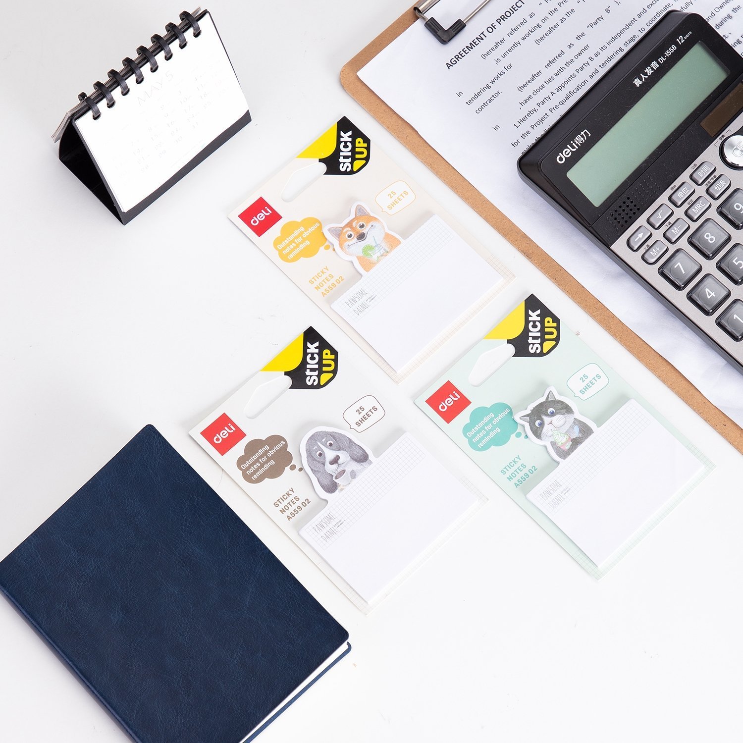 ديلي ورق ملاحظات اشكال مختلفة 35-طبق - EA55902