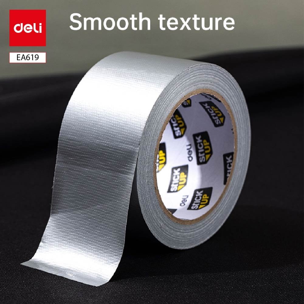 ديلي بكرة شريط لاصق 20 متر - قماش - عرض 60 مم - فضي - EA619
