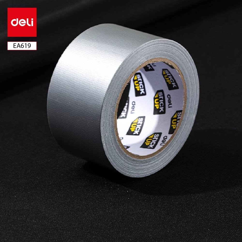 ديلي بكرة شريط لاصق 20 متر - قماش - عرض 60 مم - فضي - EA619