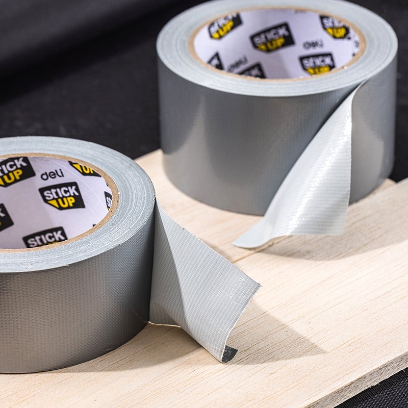ديلي بكرة شريط لاصق 20 متر - قماش - عرض 48 هم - فضي - EA620