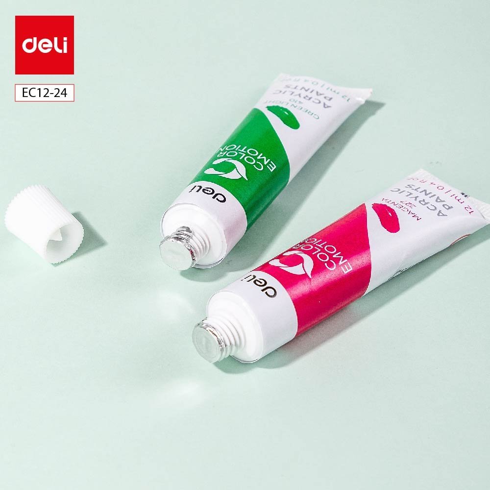 ديلي عصارة تلوين أكريليك - 12 مل - 24 لون - EC12-24