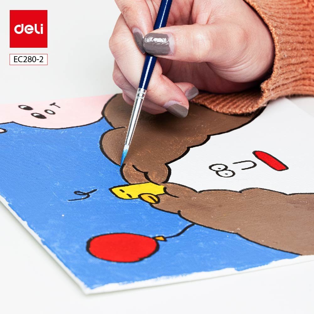 ديلي لوحة قماشية - كانفاس - قياس 20*20 سم - 100% قطن - أبيض - EC280-2