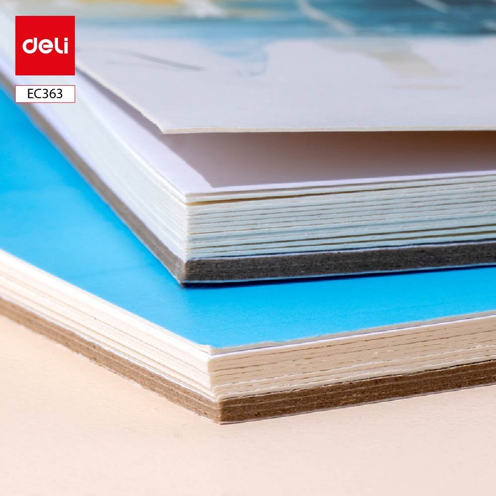 ديلي دفتر رسم للتلوين المائي - 12 صفحة - 300 غرام - A3 - أبيض -EC363