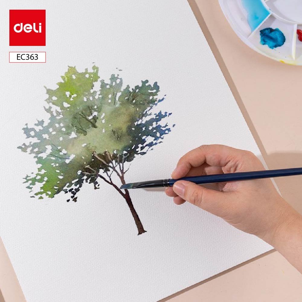 ديلي دفتر رسم للتلوين المائي - 12 صفحة - 300 غرام - A3 - أبيض -EC363