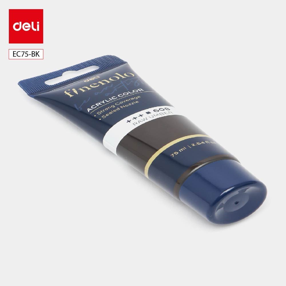 ديلي عصارة تلوين سائل أكريليك - 75 مل - أسود - EC75-BK