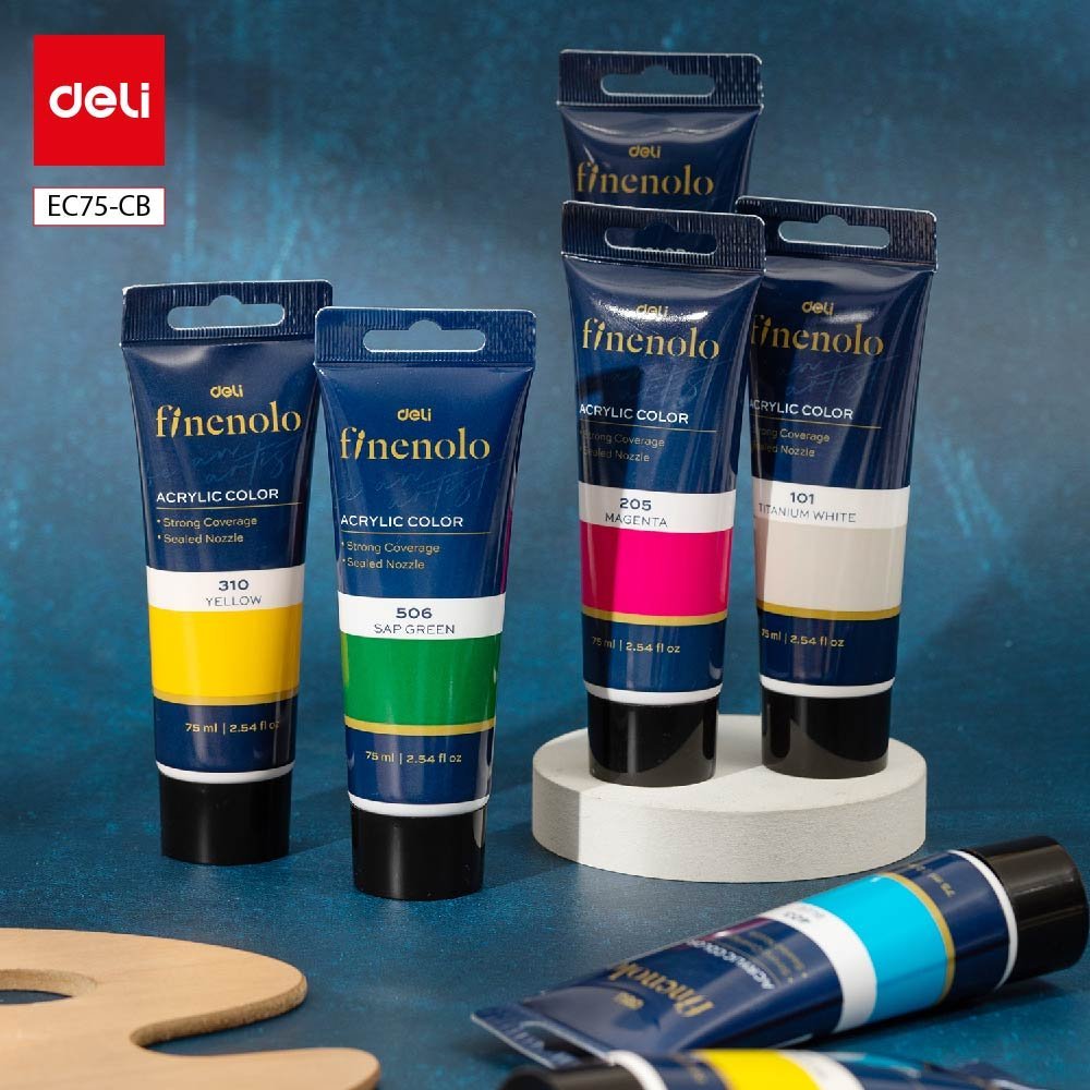 ديلي عصارة تلوين سائل أكريليك - 75 مل - أزرق الكوبالت - EC75-CB