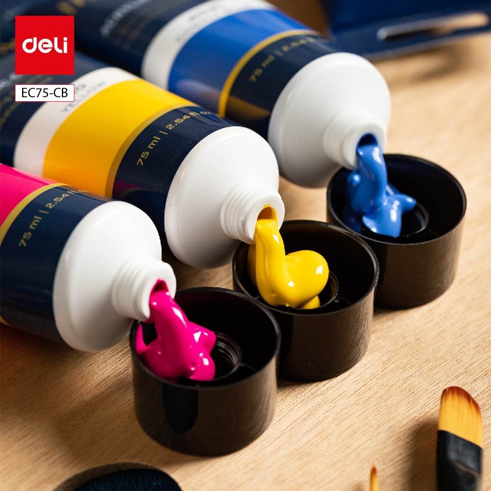 EC75-CB (4) ديلي عصارة تلوين سائل أكريليك - 75 مل - أزرق الكوبالت - EC75-CB