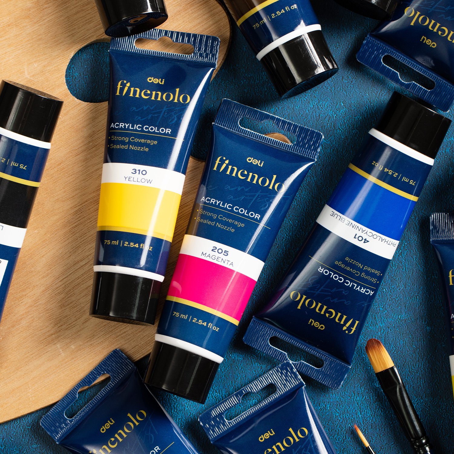 ديلي عصارة تلوين سائل أكريليك - 75 مل - أزرق الفثالوسيانين - EC75-PB