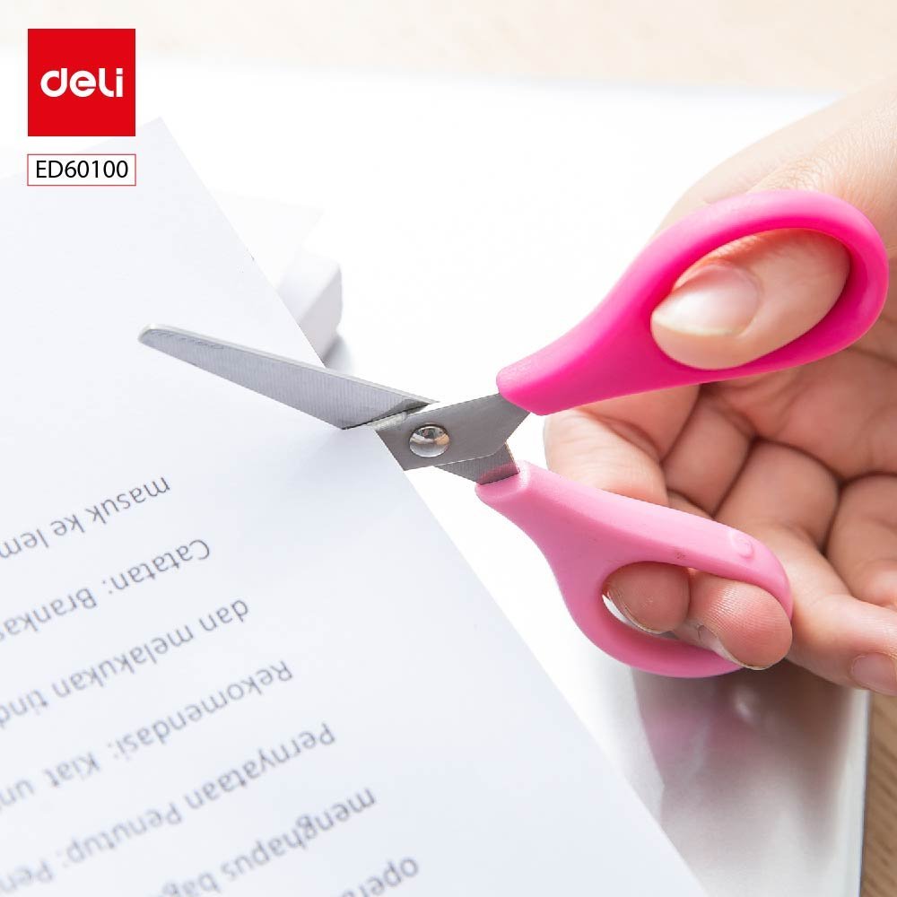 ديلي مقص معدن مدرسي11.5-سم -الوان مختلفة- ED60100