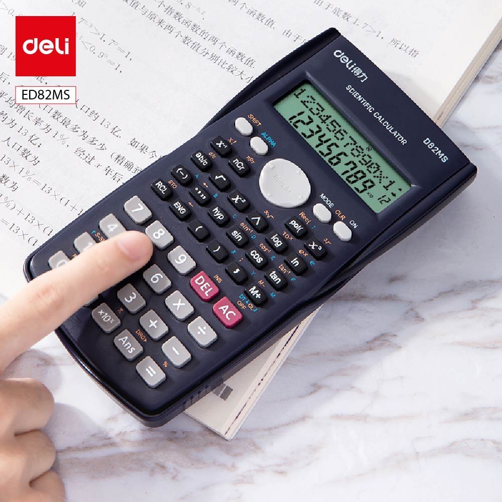 ديلي الة حاسبة علمية 240- معادلة-كحلية- ED82MS