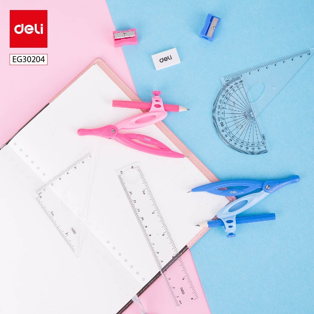 ديلي علبة هندسة - 8 قطع EG30204