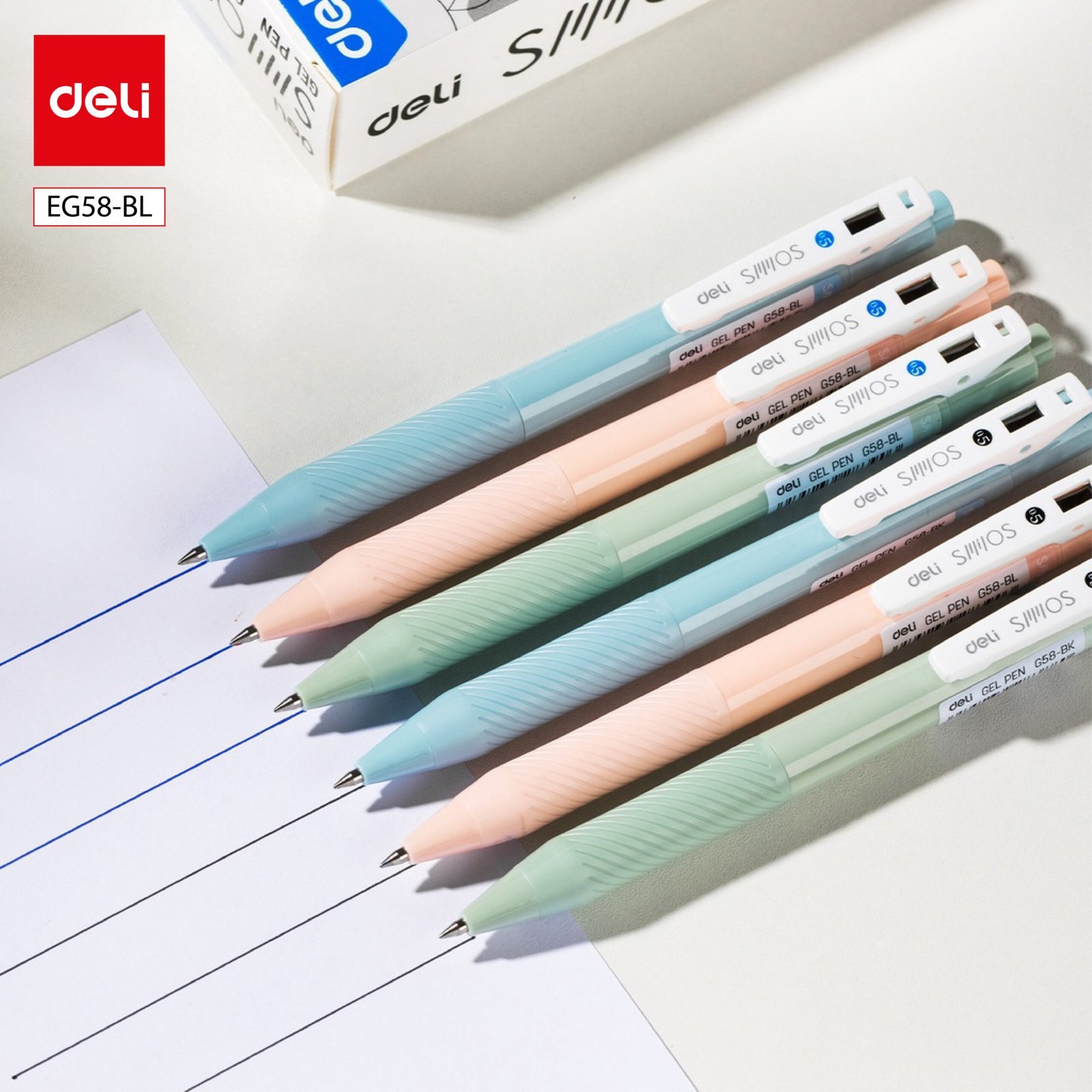 ديلي قلم حبر جل بدن الوان فواتح- EG58-BL