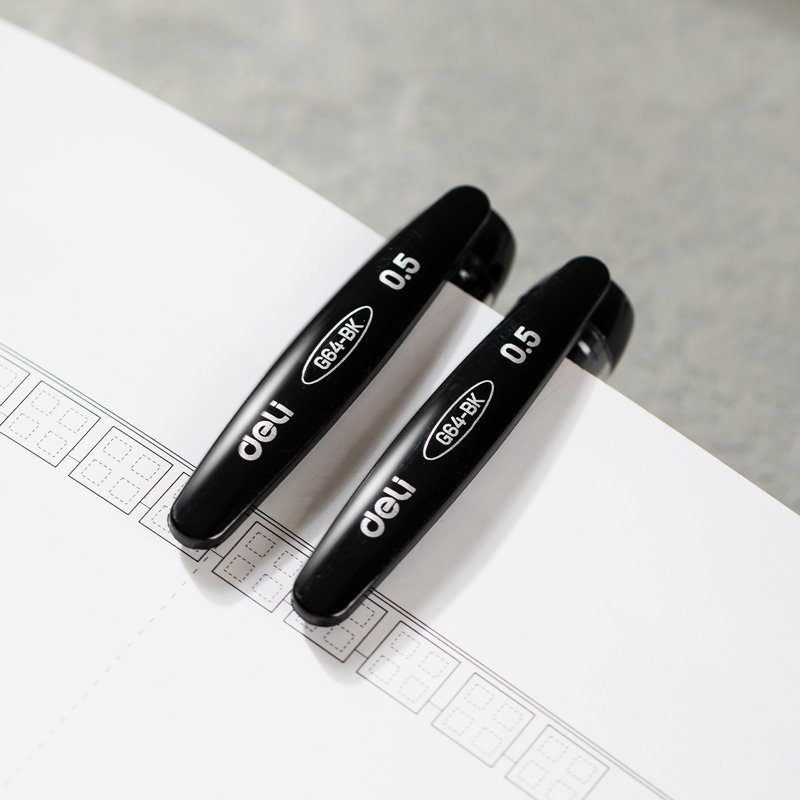 ديلي قلم حبر جل بدن غامق اسود- EG64-BK