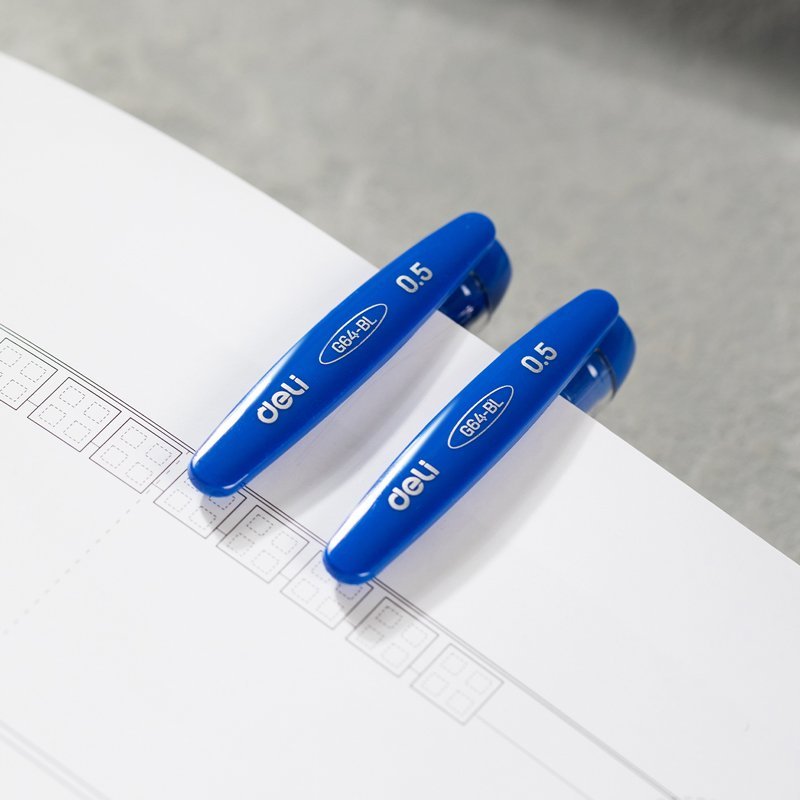 ديلي قلم حبر جل بدن غامق, ازرق- EG64-BL