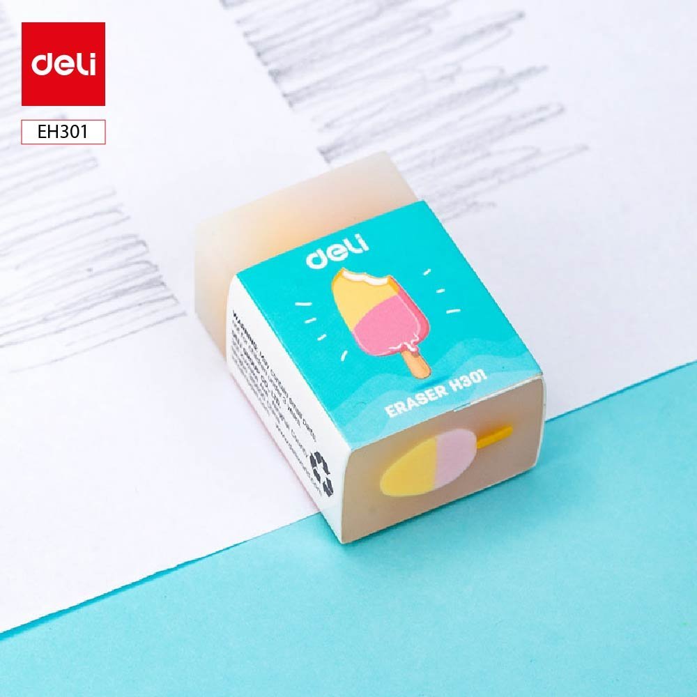 ديلي ممحاة - قياس 37.5*25*17 مم - شكل ايس كريم - EH301