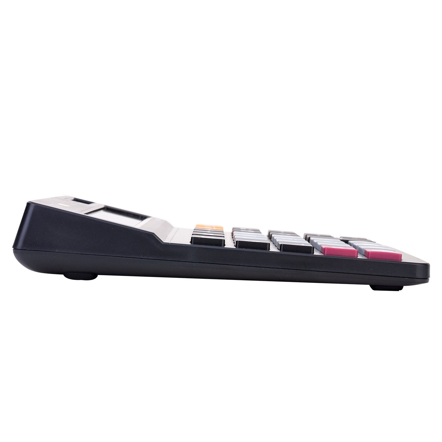 ديلي الة حاسبة مكتبية -زر مراجعة 12-خانة - اسود- EM01420