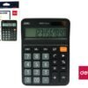 ديلي آلة حاسبة مكتبية - مصدرين طاقة - بدن ديلي آلة حاسبة - 12 خانة - مصدرين طاقة - أسود -EM222