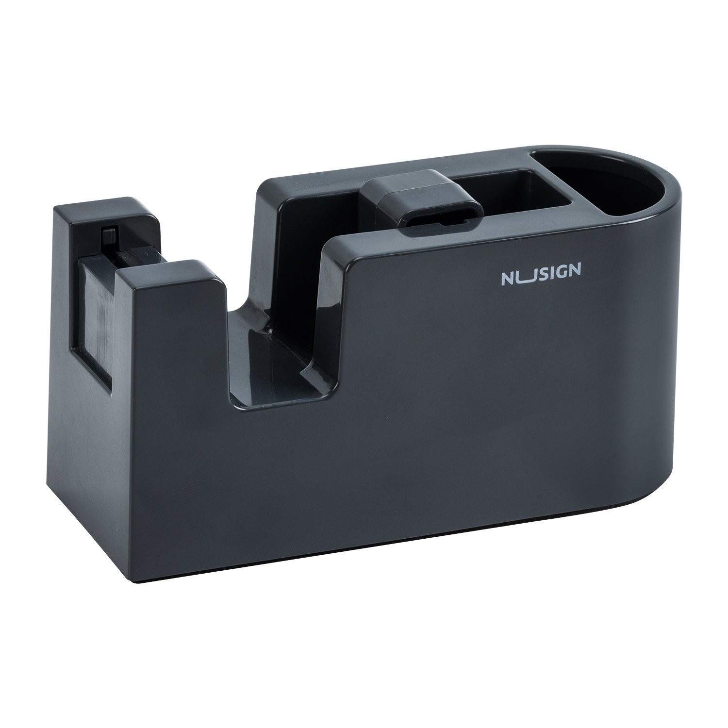 ديلي مقلمة وقاعدة قطاعة شريط لاصق مكتبية -قياس وسط - أبيض - أسود) - ENS123