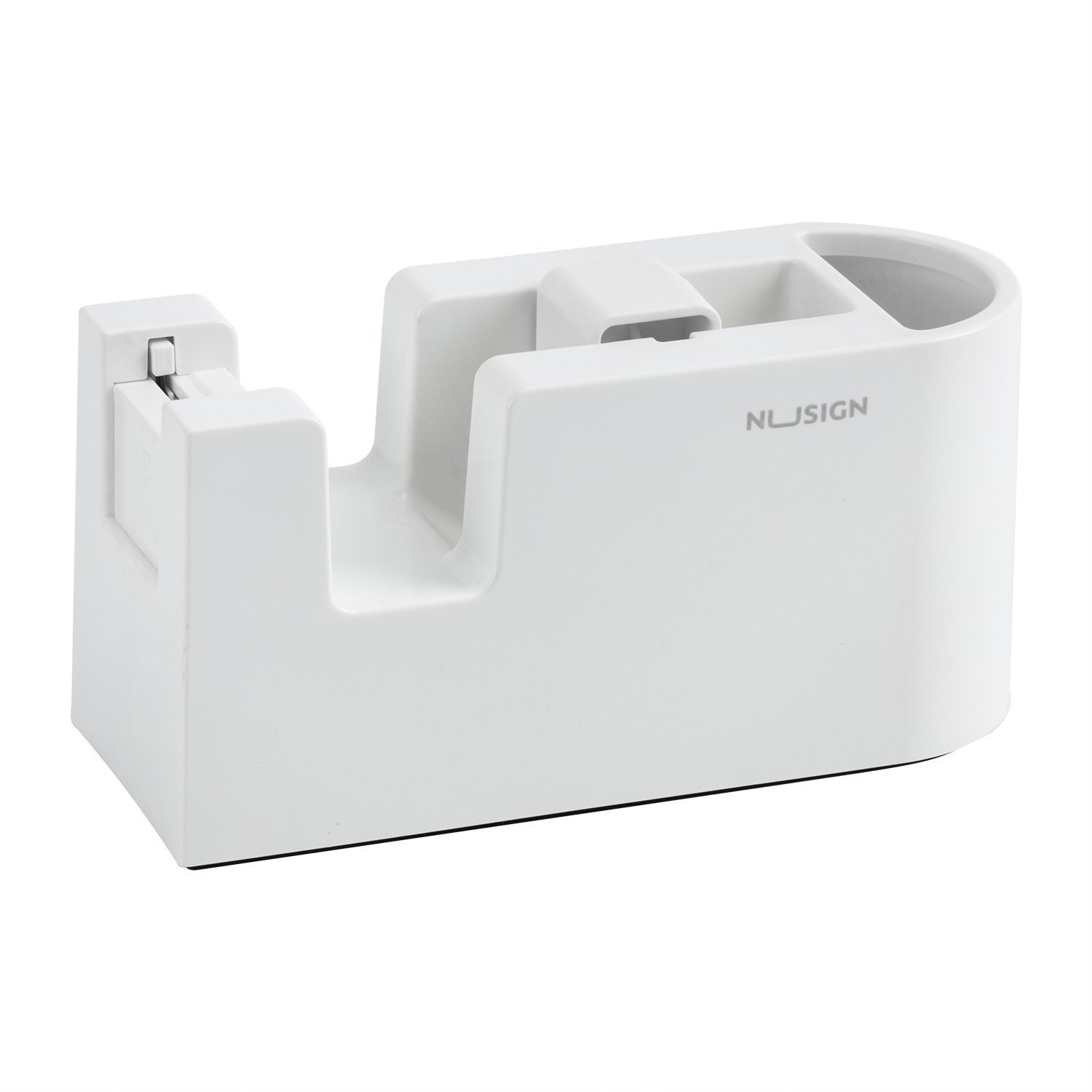 ديلي مقلمة وقاعدة قطاعة شريط لاصق مكتبية -قياس وسط - أبيض - أسود) - ENS123