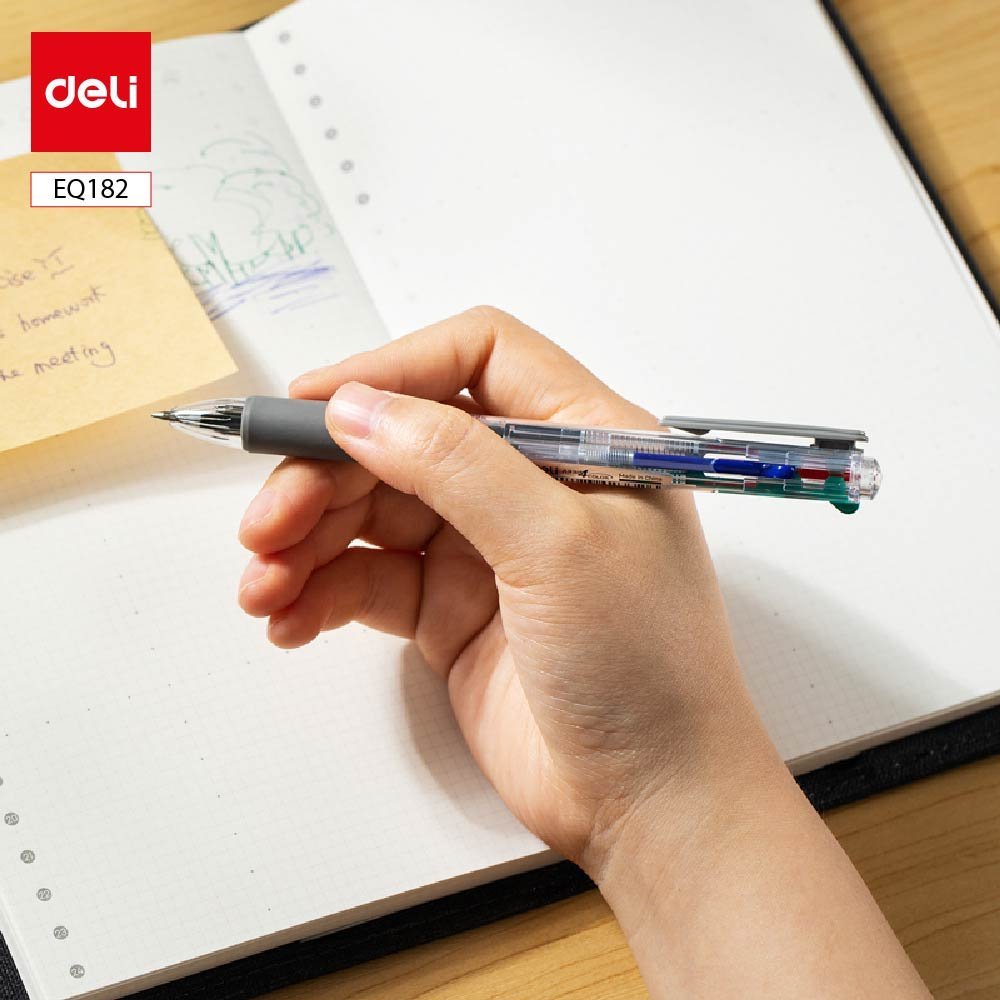 ديلي قلم حبر جل كباس 4 لون - EQ182