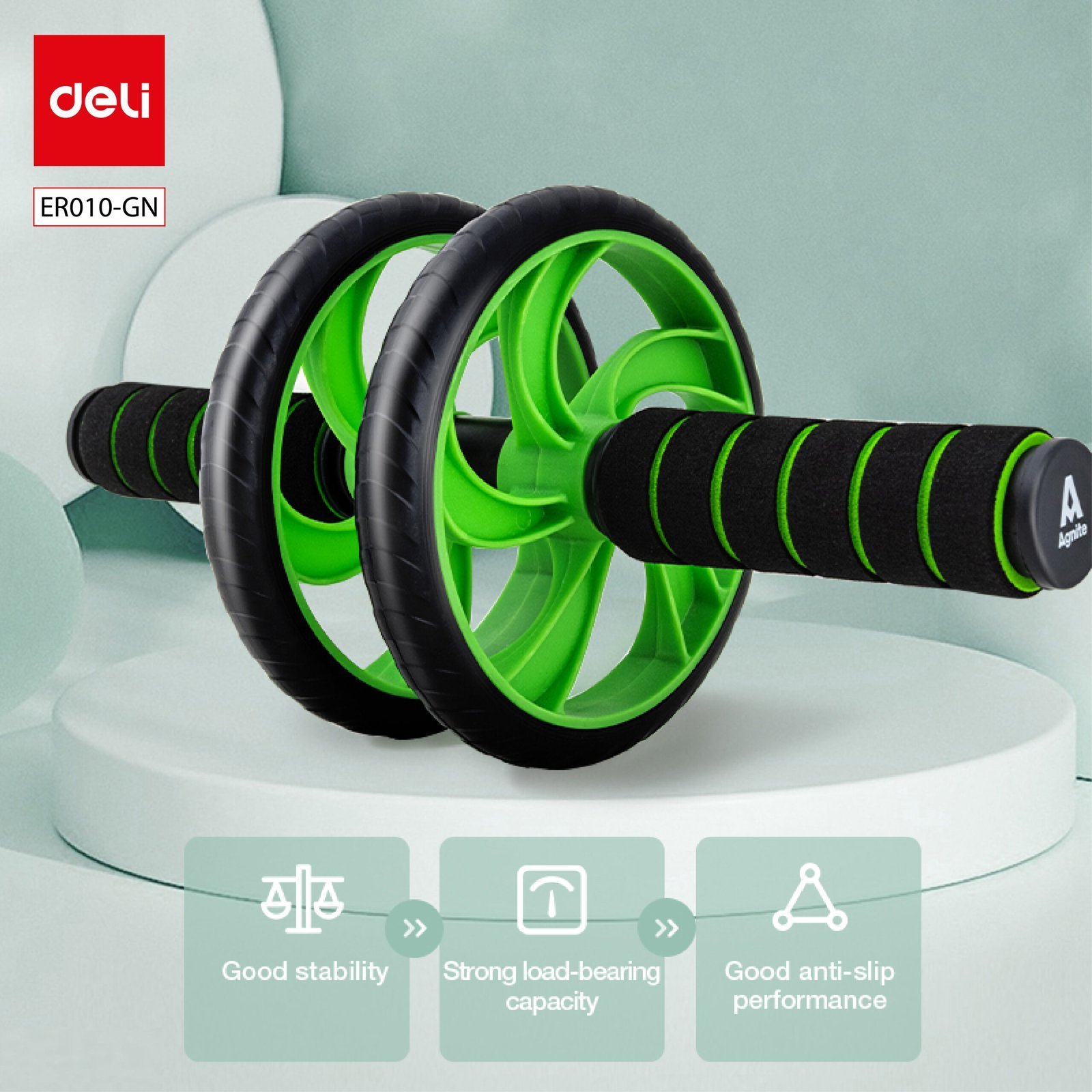 ديلي عجلة تمارين البطن - أداة لفقدان الوزن -GN-ER010 - 32*14.5*14.5