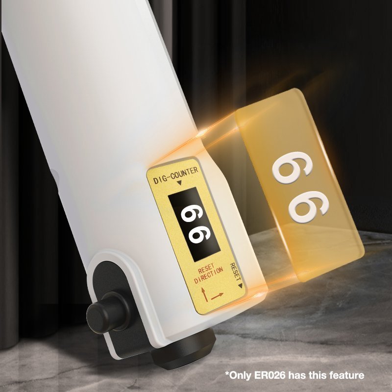 ديلي مقبض رياضي لشد الأعصاب - تحكم بالقوة من 7 - 80 كغ - أبيض - WH-ER025