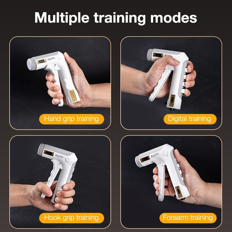 ديلي مقبض رياضي لشد الأعصاب - تحكم بالقوة من 7 - 80 كغ - أبيض - WH-ER025