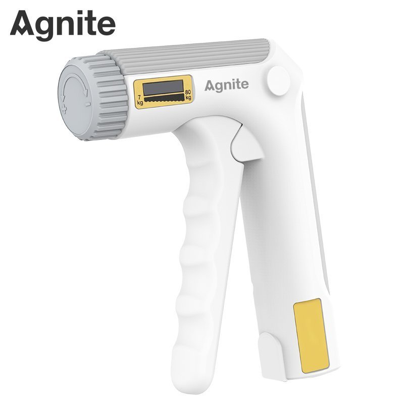 ديلي مقبض رياضي لشد الأعصاب - تحكم بالقوة من 7 - 80 كغ - أبيض - WH-ER025