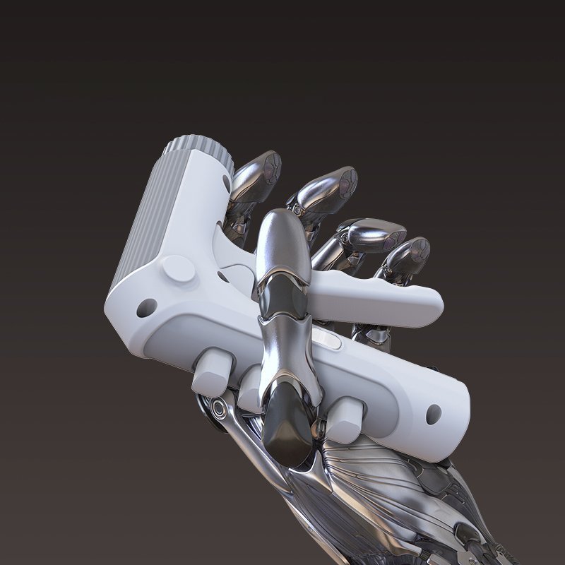 ديلي مقبض رياضي لشد الأعصاب - تحكم بالقوة من 7 - 80 كغ - أبيض - WH-ER025