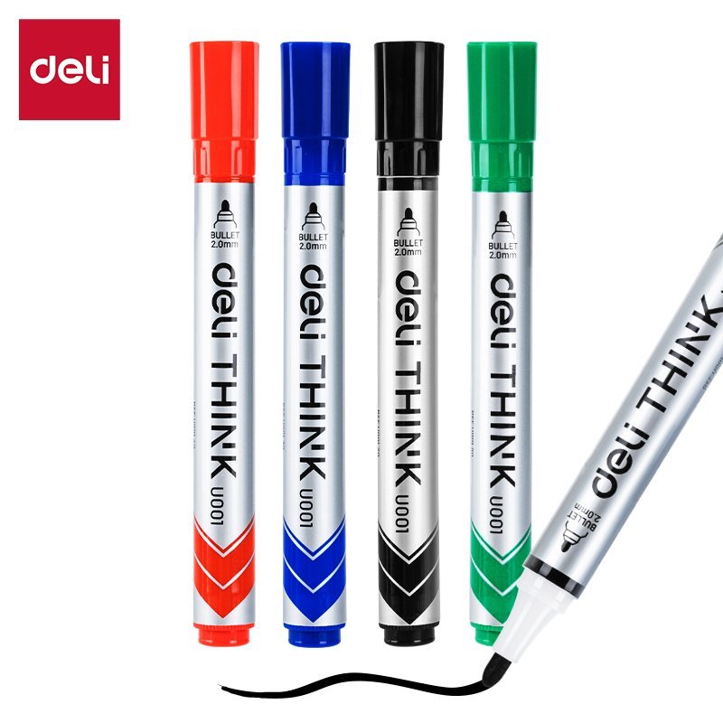 ديلي قلم لوح سبورة - 2 مم - (أزرق/أسود/أحمر/أخضر) EU00101