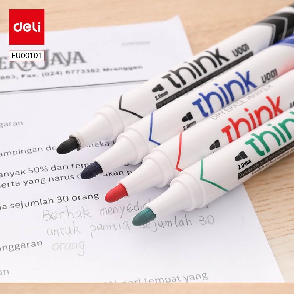 ديلي قلم لوح سبورة - 2 مم - (أزرق/أسود/أحمر/أخضر) EU00101