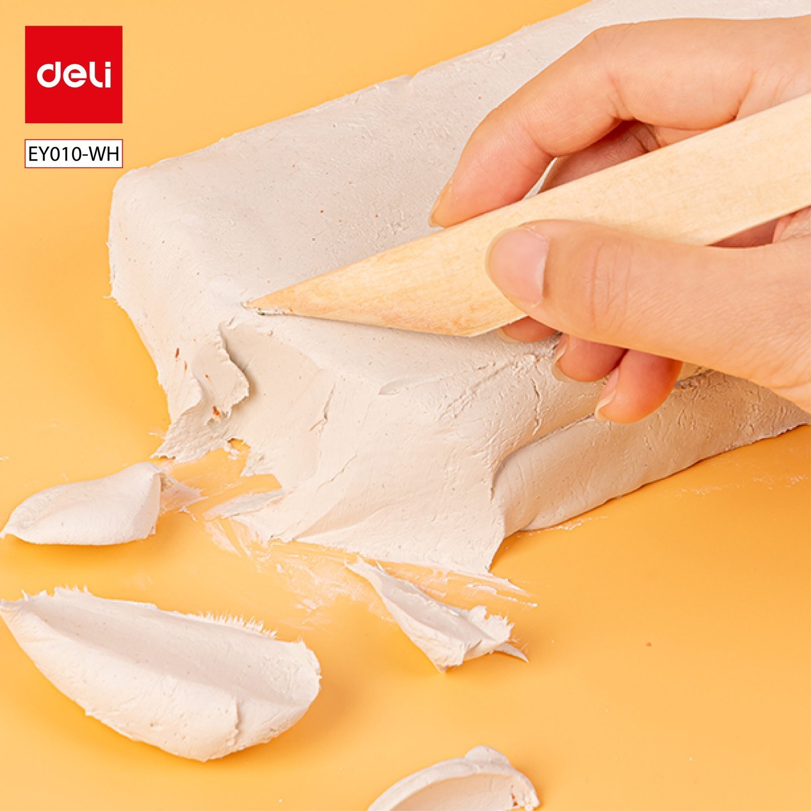 ديلي صلصال تشكيلي - 500 غرام - أبيض - Y010-WH