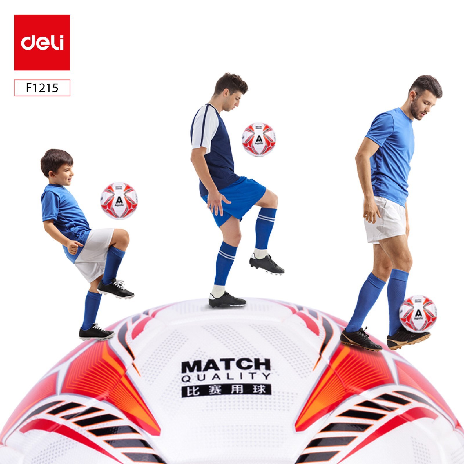 ديلي كرة قدم - نمرة -5 - ألوان مختلفة - F1215