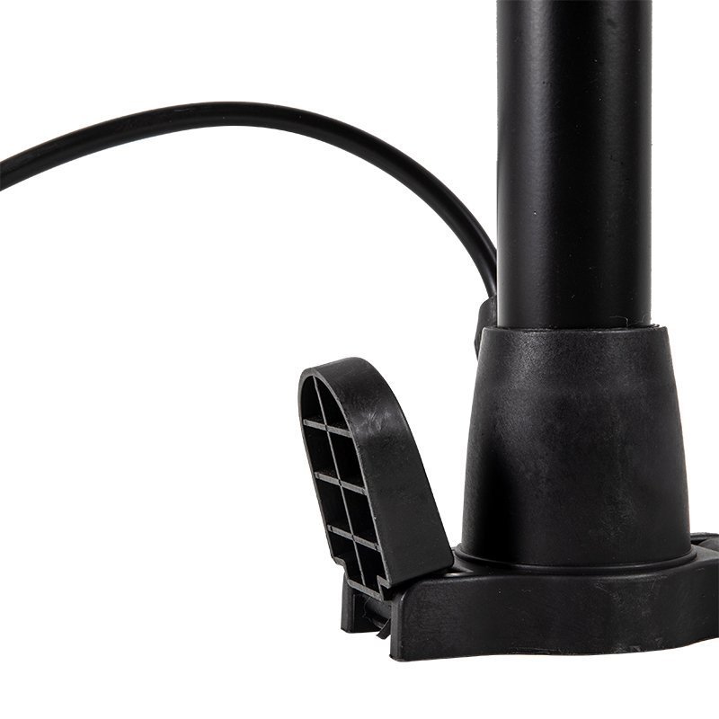 ديلي منفاخ هواء يدوي محمول - 60 سم - مع قاعدتين - أسود - F1323