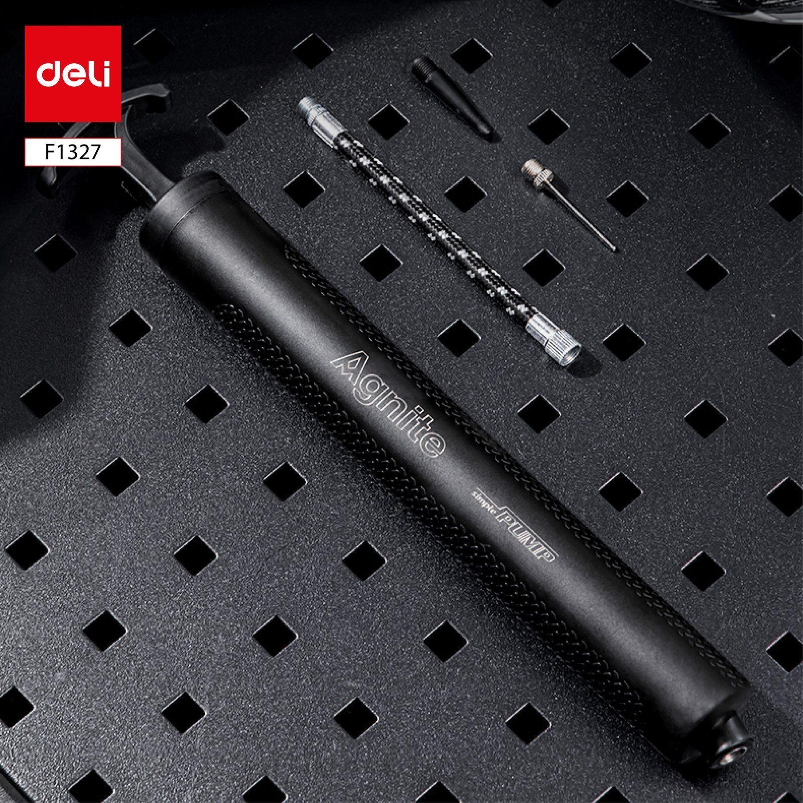 ديلي منفاخ هواء يدوي محمول - 35 ^ 300 مم -أسود - F1327