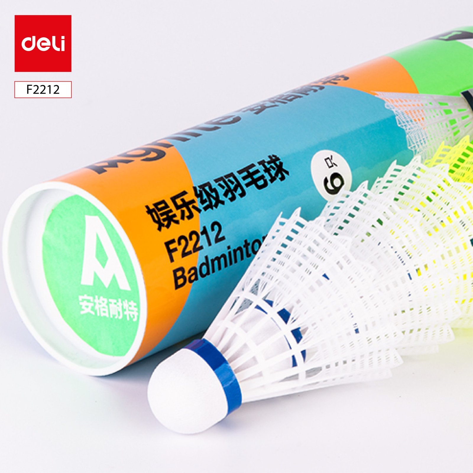 ديلي ريشة مضرب - بلاستيك - ألوان مختلفة -F2212