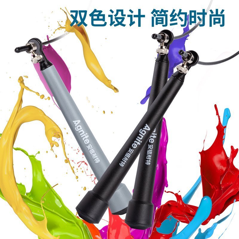 ديلي حبل قفز - سلك معدن - طول الحبل 2.8 متر- اسود - F4137