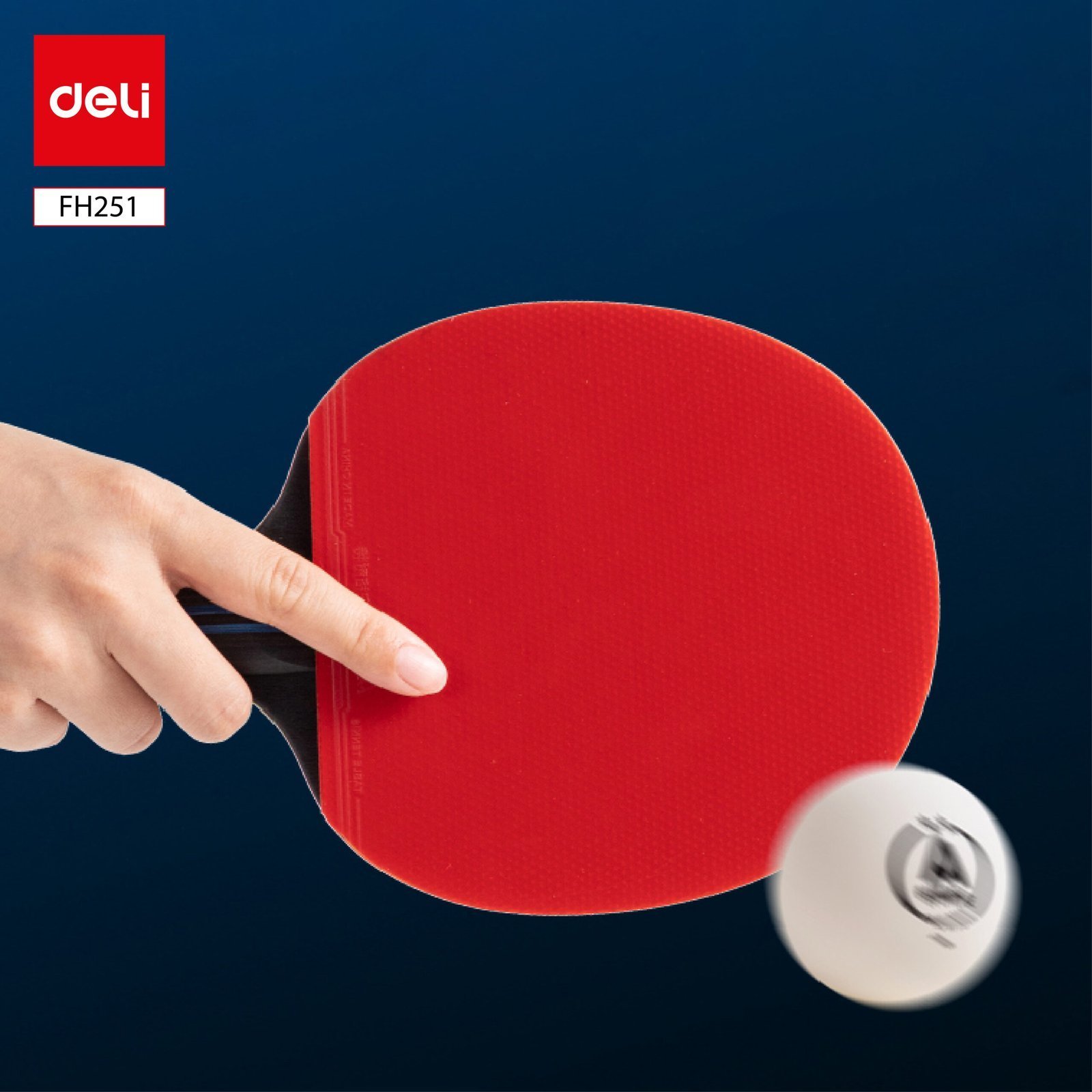 ديلي مضرب تنس الطاولة - مع ملحقات - مع ملحقات - نجمة واحدة - الوان مختلفة - FH251