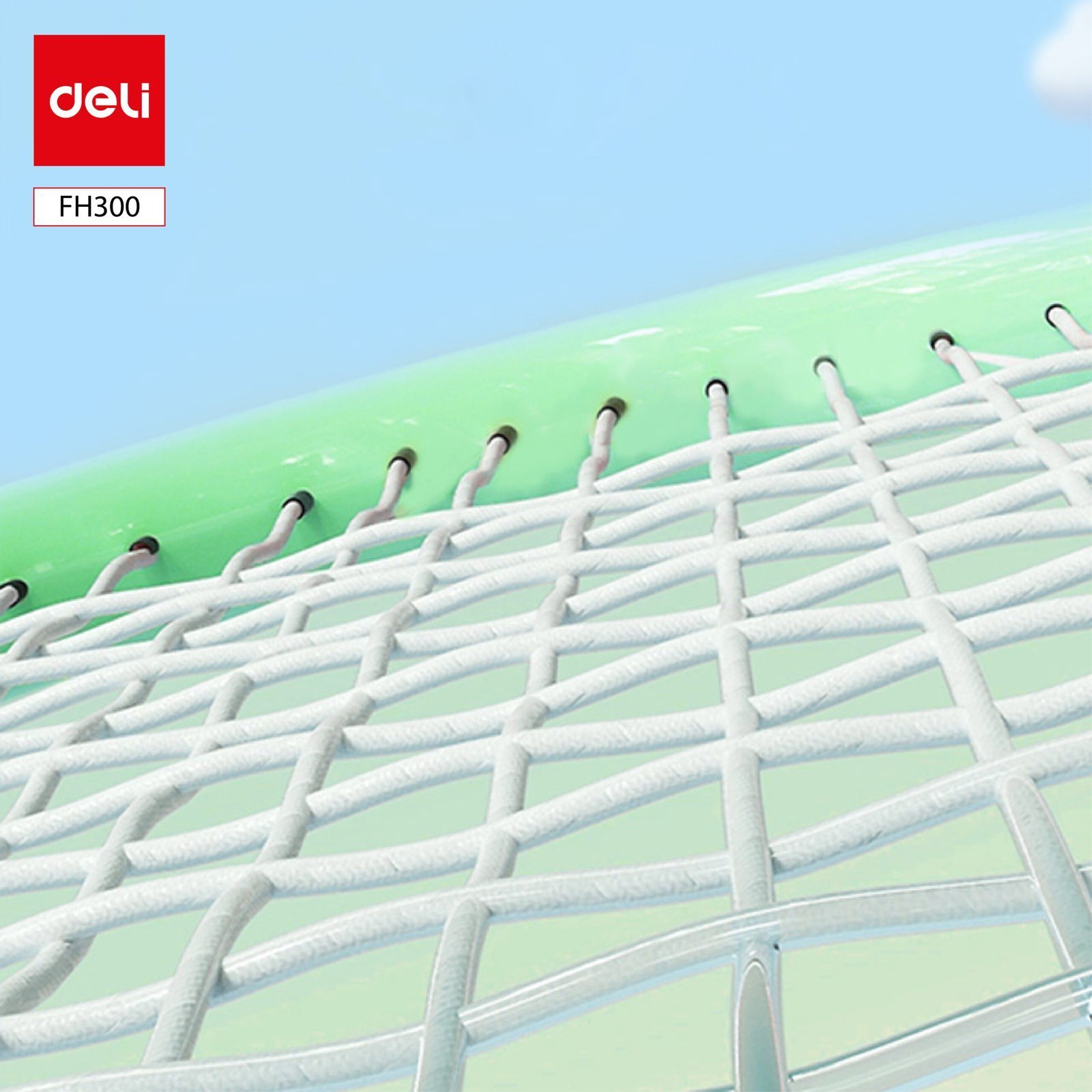 ديلي مضرب تنس - مع ملحقات - المنيوم - ألوان مختلفة - FH300