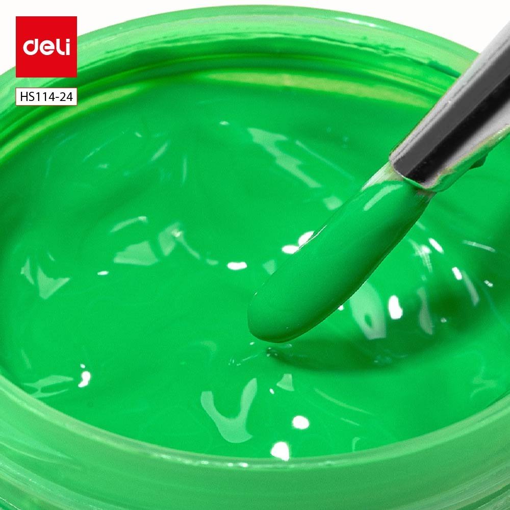 ديلي تلوين غواش - حنجور 18 مل - 24 لون -HS114-24
