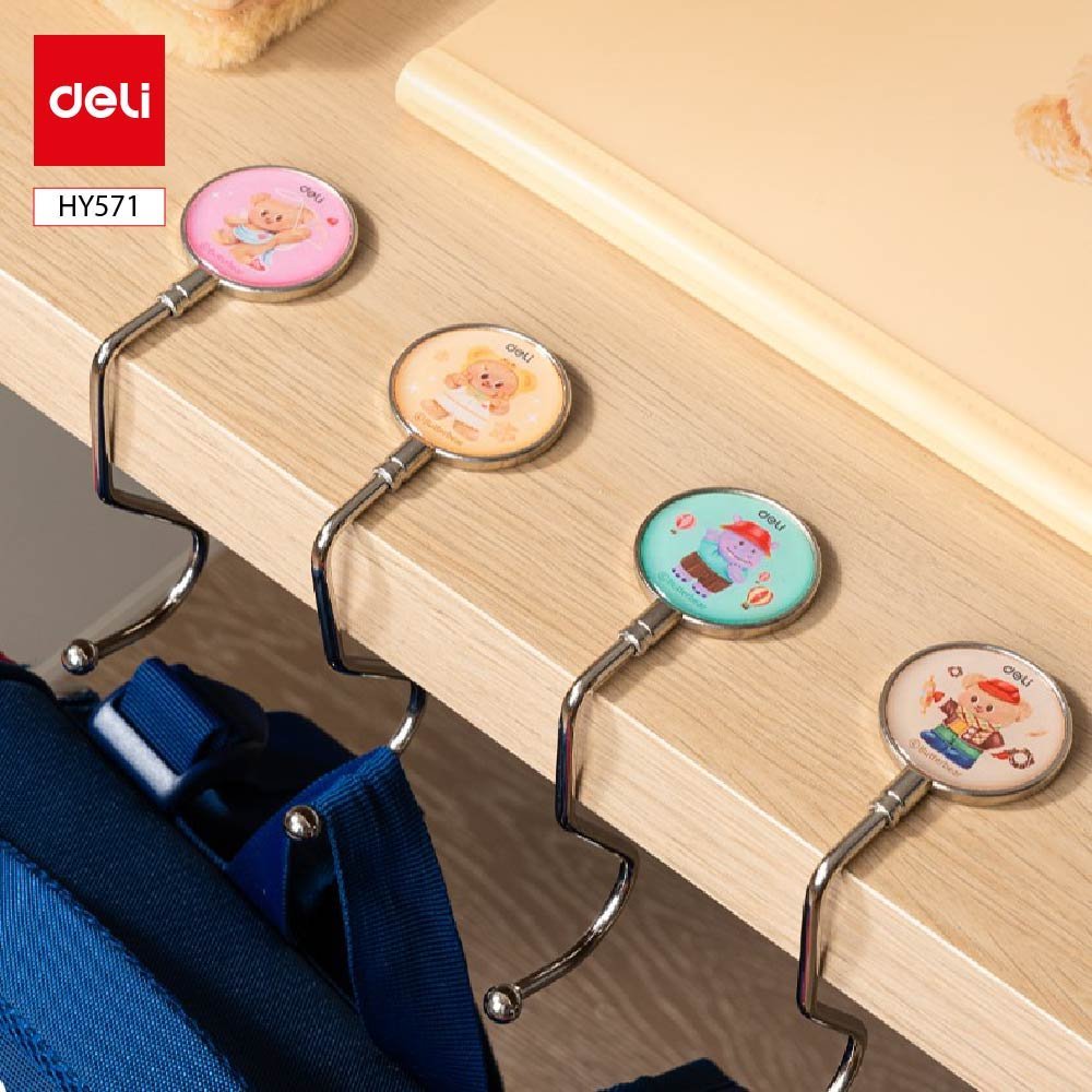 HY571 (2) ديلي علاقة حقيبة مدرسية - بأشكال مختلفة للأطفال - فضي - HY571