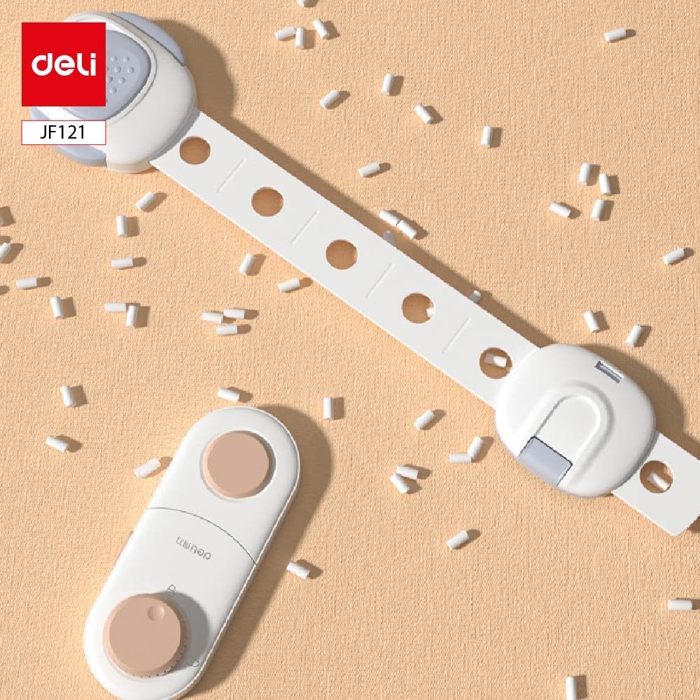 JF121 (3) ديلي قفل الأمان للأطفال - 130*315 مم - رمادي - JF121