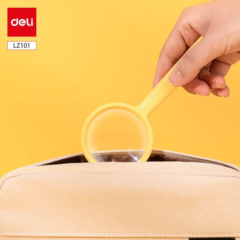 LZ101 (2) ديلي عدسة مكبرة - قياس 67*160*19 مم - أصفر/ أزرق/زهر - LZ101