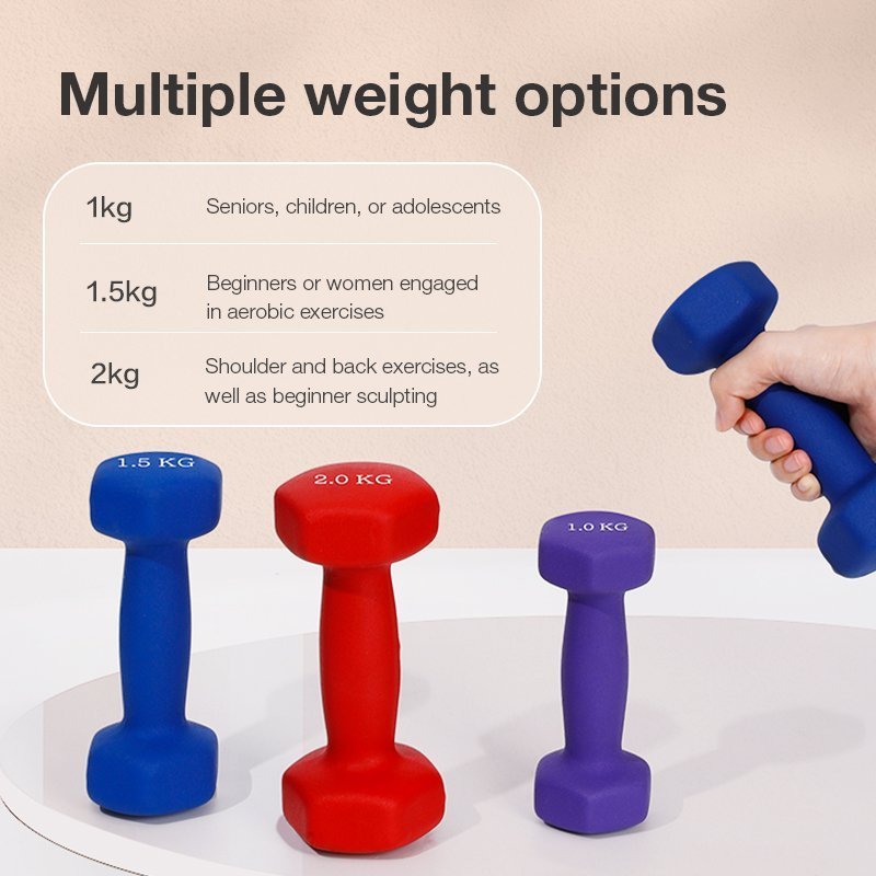 ديلي أثقال مطاطية - خفيفة الوزن ومتينة - 1.5 كيلو غرام - أزرق - R082-BL