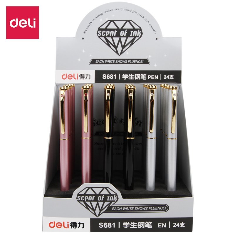 S681 (11) ديلي قلم حبر جل رأس إبرة ( 0.3/0.45 مم) - ألوان مختلفة - S681