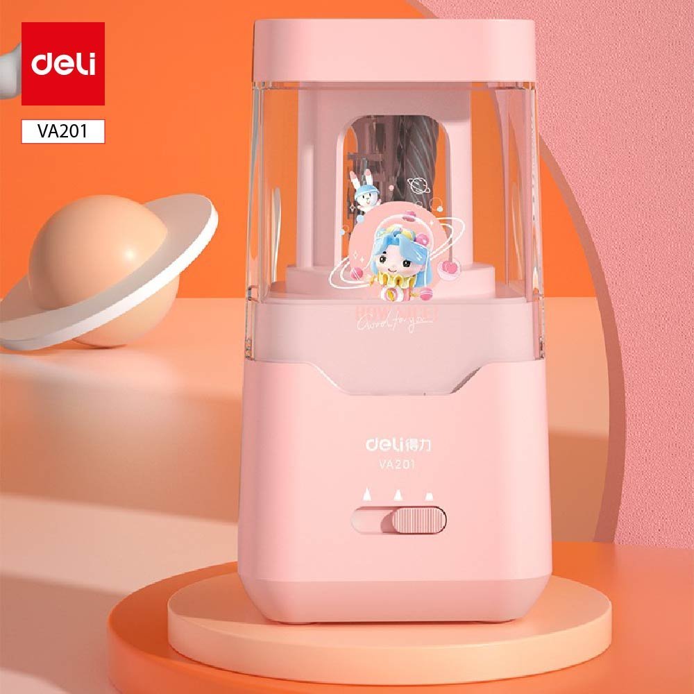 ديلي مبرأة كهربائية مع خزان - قياس 6.9-8 مم - زهر - VA201