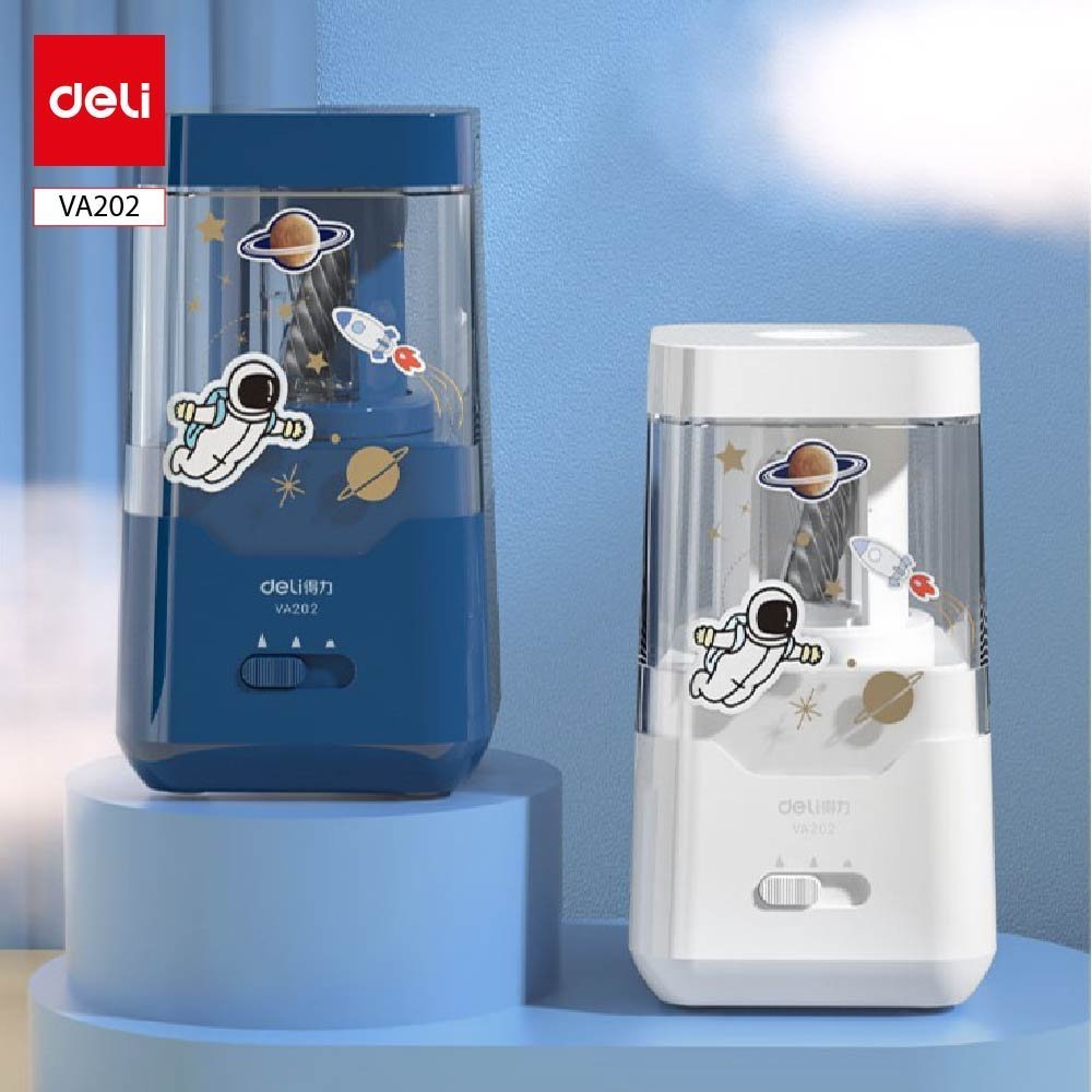 ديلي مبراة كهربائية مع خزان - قياس 6.9-8 مم - أزرق - VA202