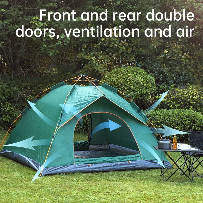 ديلي خيمة تخييم أوتوماتيكية - 115*205*205 سم ) -GN-VS4002 - أخضر