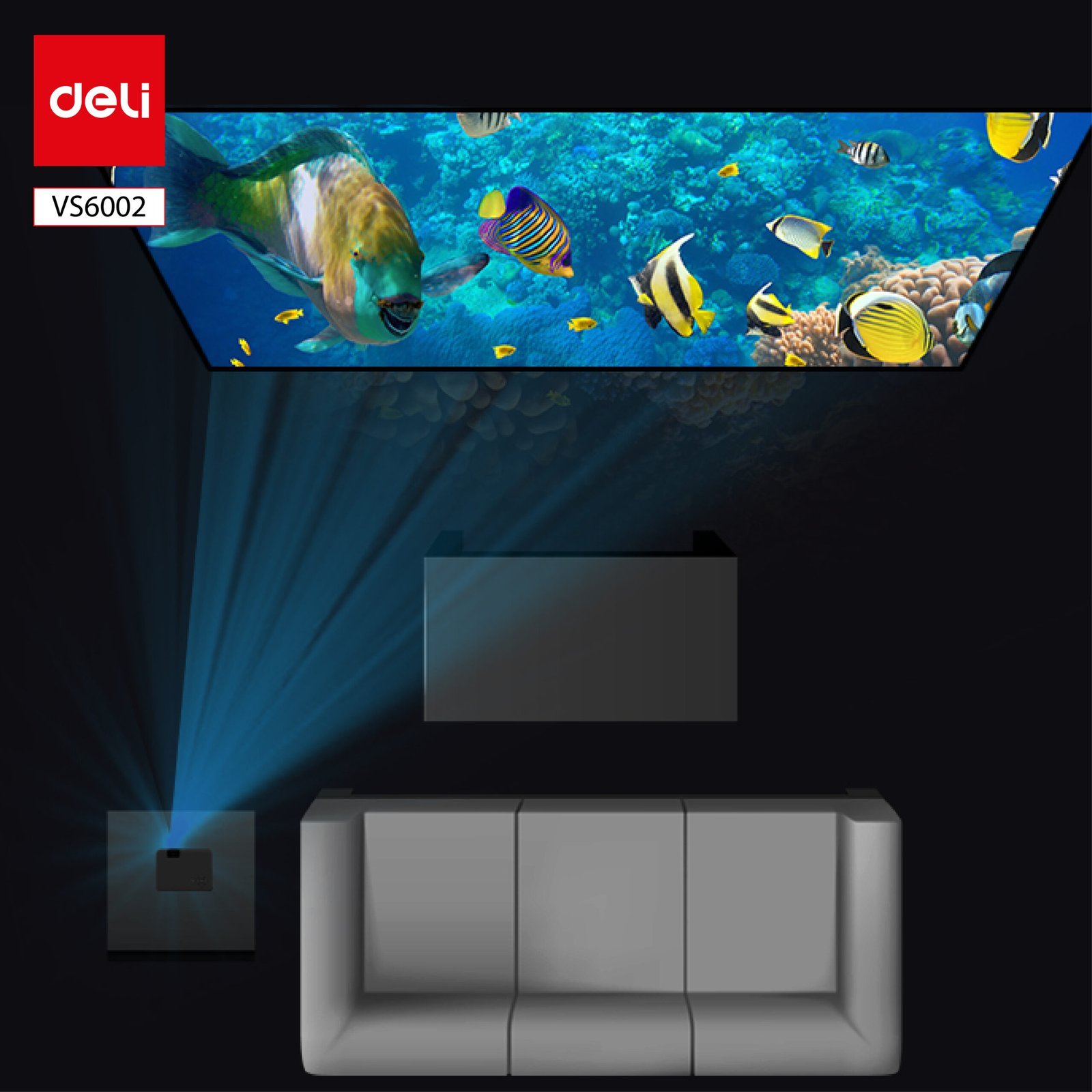 ديلي جهاز إسقاط - رمادي - V56002